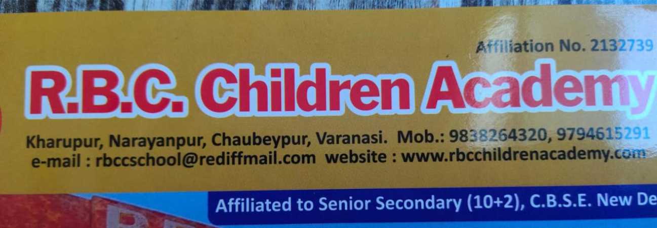 Banner : R.B.C. CHILDREN ACADEMY